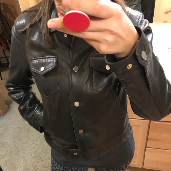 ❗️Great Nicole Miller Leather Jacket❗️ - Picture 1 of 8